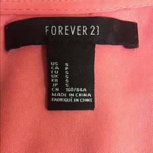 Forever 21 peach dress